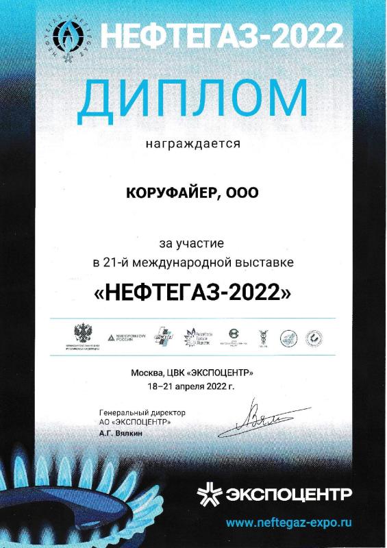 Диплом Нефтегаз-2022