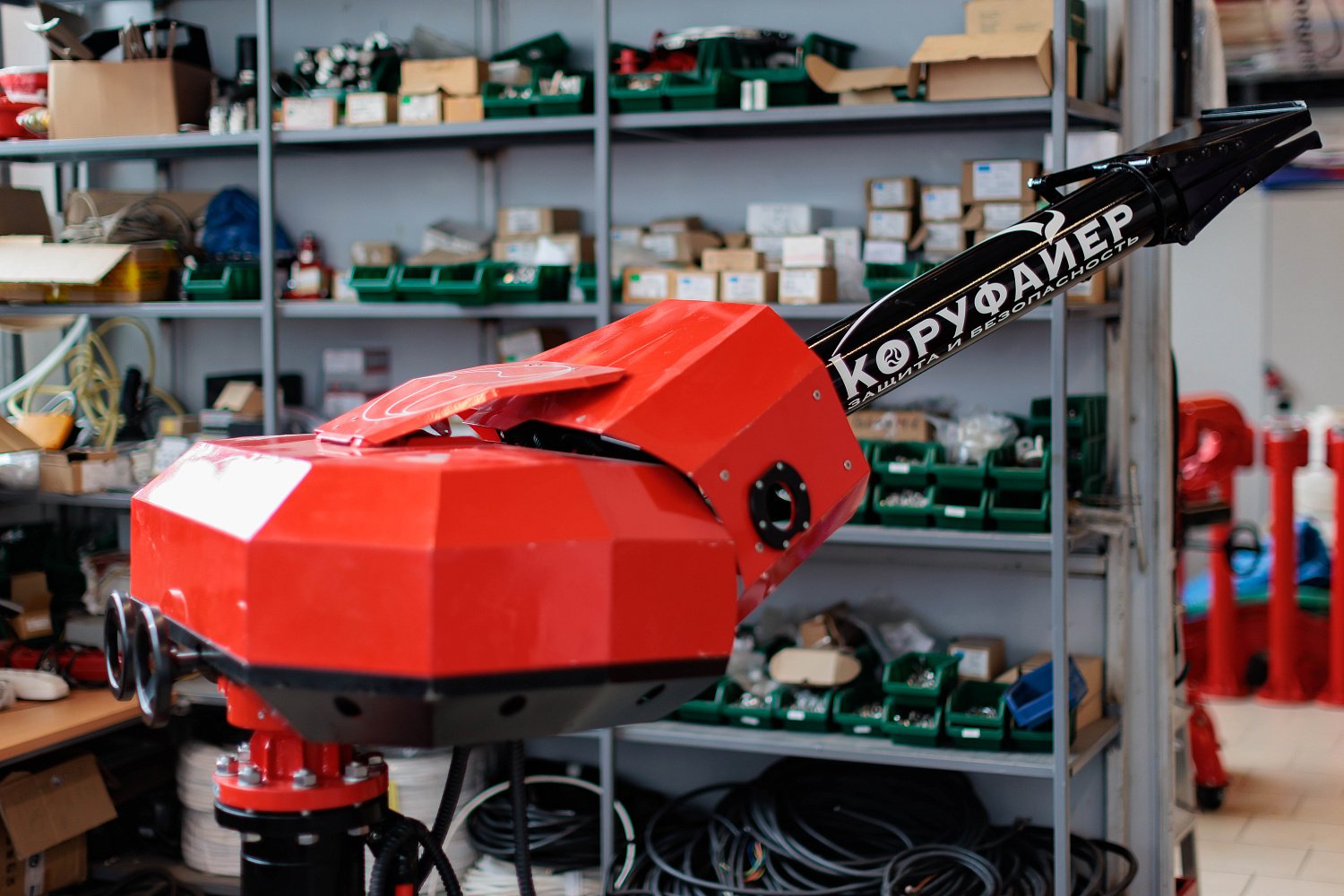 Визит Департамента предпринимательства и инновационного развития города Москвы на производственную площадку «Коруфайер» 