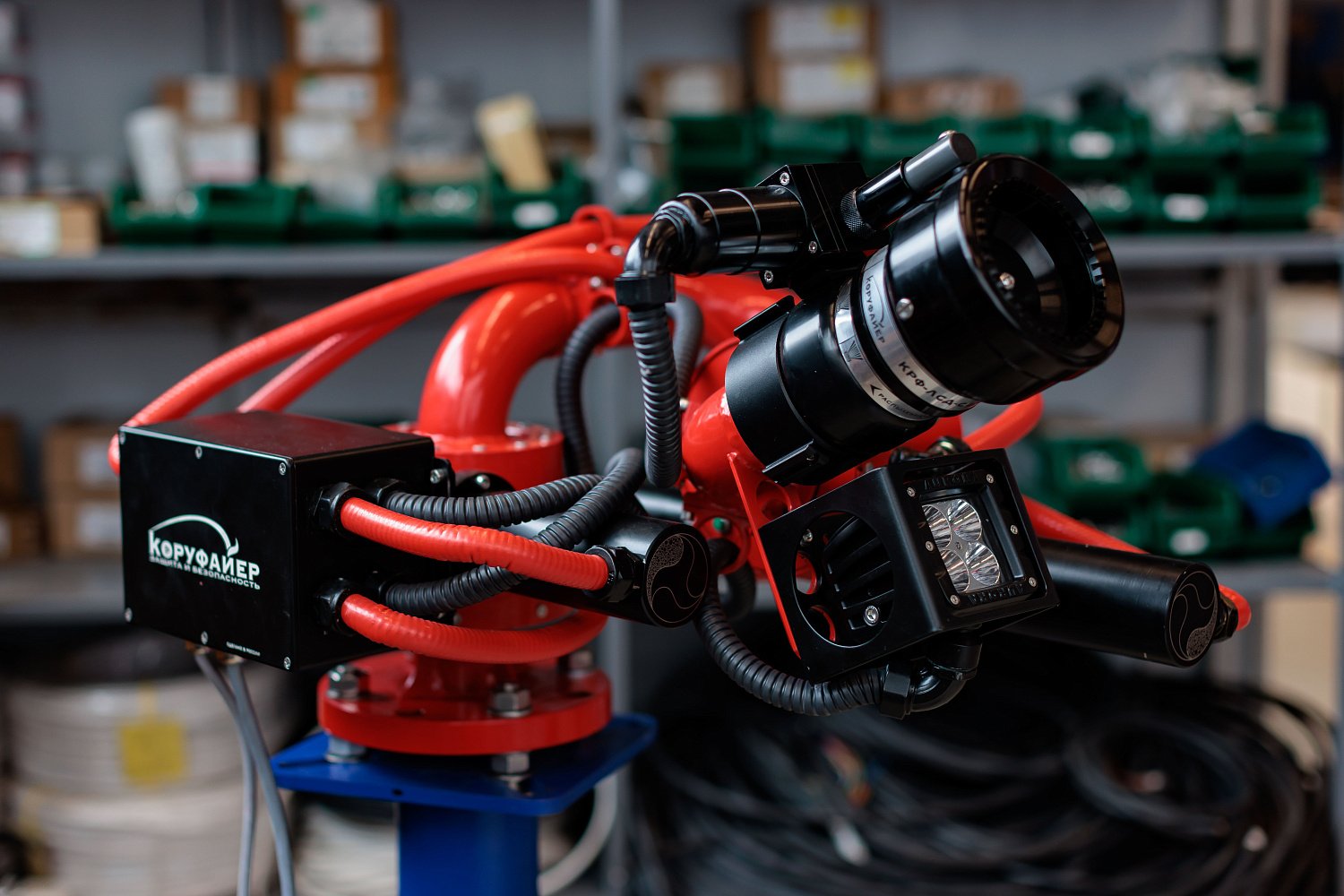 Визит Департамента предпринимательства и инновационного развития города Москвы на производственную площадку «Коруфайер» 