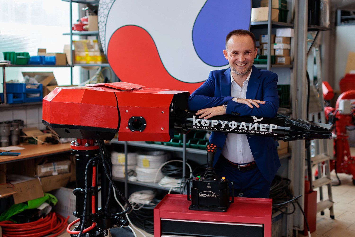 Визит Департамента предпринимательства и инновационного развития города Москвы на производственную площадку «Коруфайер» 