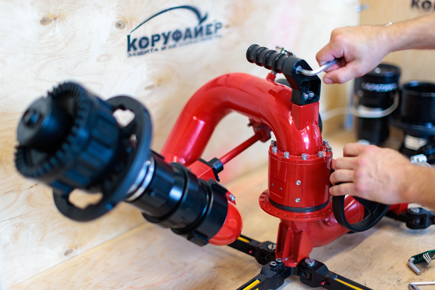 Визит Департамента предпринимательства и инновационного развития города Москвы на производственную площадку «Коруфайер» 