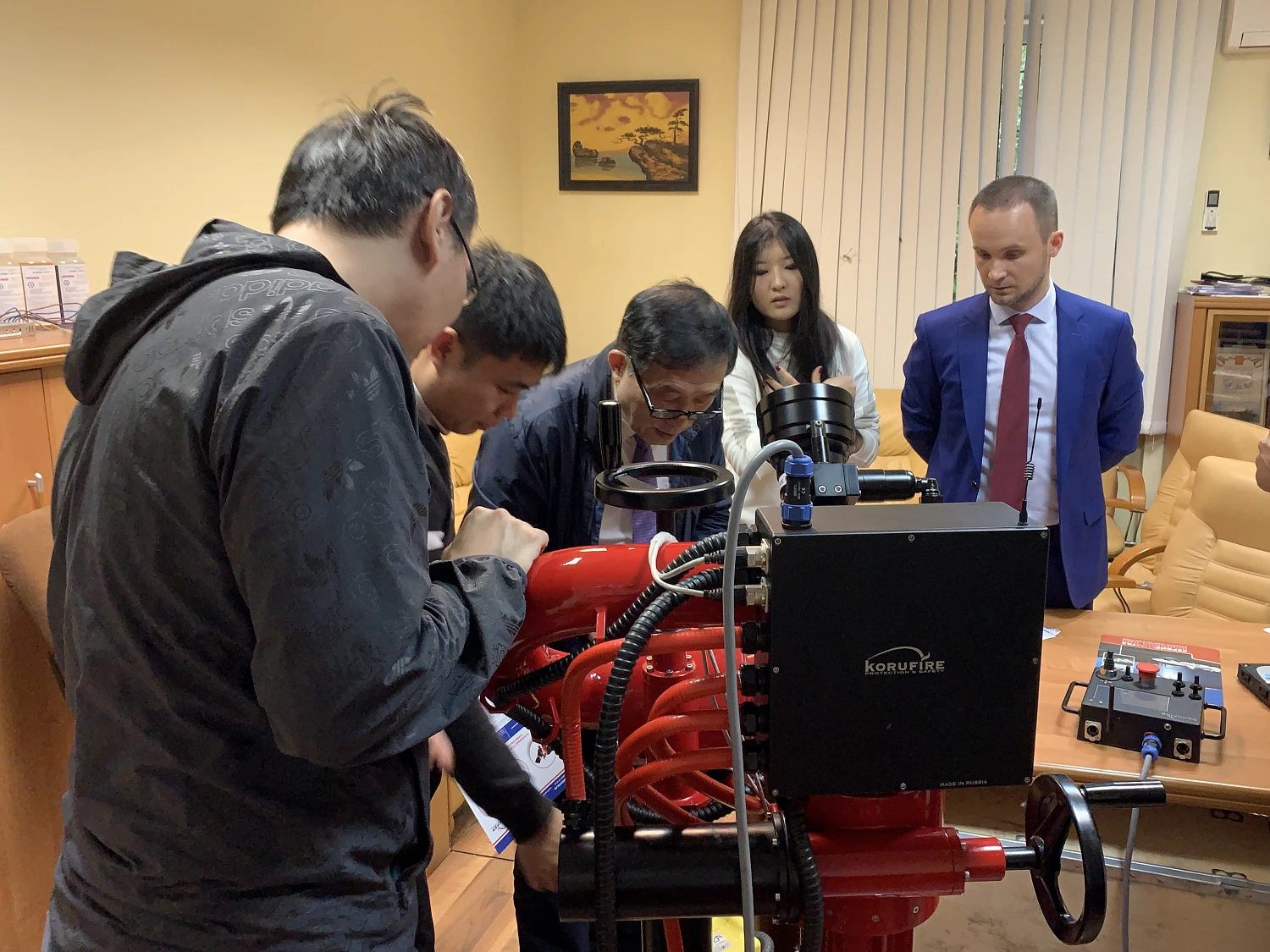 OOO «КОРУФАЙЕР» провела встречу с представителями компании OCEANS SAFETY EQUIPMENT CO., LTD.